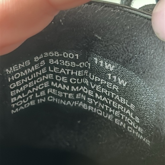 Men's Classic Nunn Bush KOR Comfort Gel Shoes Black Leather Size 11W - Picture 4 of 15